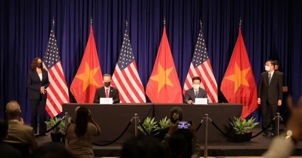 Lễ ký kết thỏa thuận trụ sở mới của Đại sứ quán Mỹ tại Việt Nam