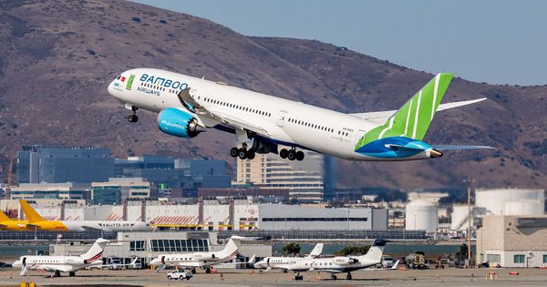Bamboo Airways đón chuyến bay thẳng không dừng đầu tiên kết nối Việt – Mỹ tại sân bay San Francisco