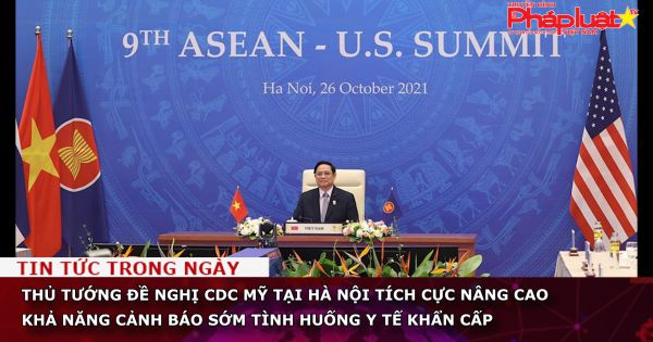 Thủ tướng đề nghị CDC Mỹ tại Hà Nội tích cực nâng cao khả năng cảnh báo sớm tình huống y tế khẩn cấp