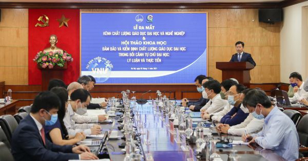 ĐH Quốc gia Hà Nội ra mắt Kênh Chất lượng giáo dục đại học và nghề nghiệp