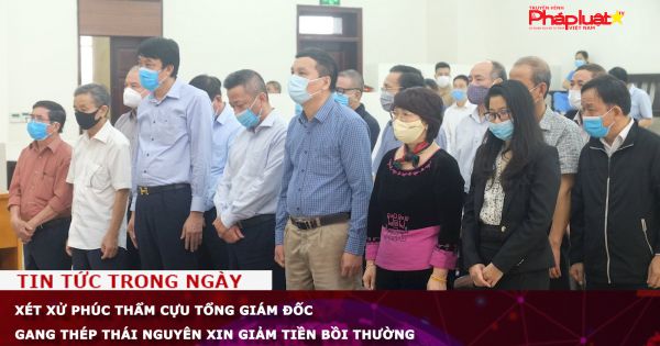 Cựu tổng giám đốc Gang thép Thái Nguyên xin giảm tiền bồi thường tại phiên phúc thẩm