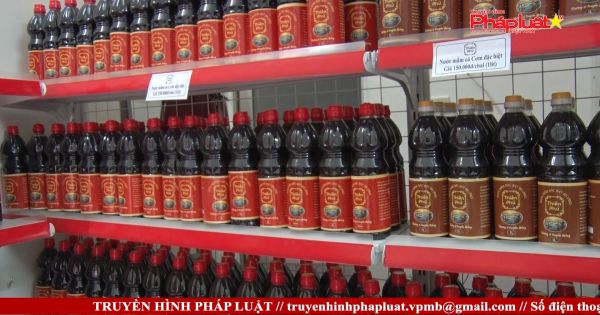 Thanh Hóa: Sản phẩm nước mắm Thiên Phú - Ba Làng hương vị truyền thống, đạt chuẩn chất lượng
