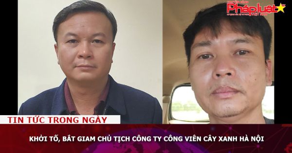 Khởi tố, bắt giam chủ tịch Công ty Công viên cây xanh Hà Nội