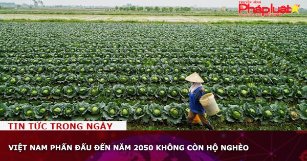 Việt Nam phấn đấu đến năm 2050 không còn hộ nghèo