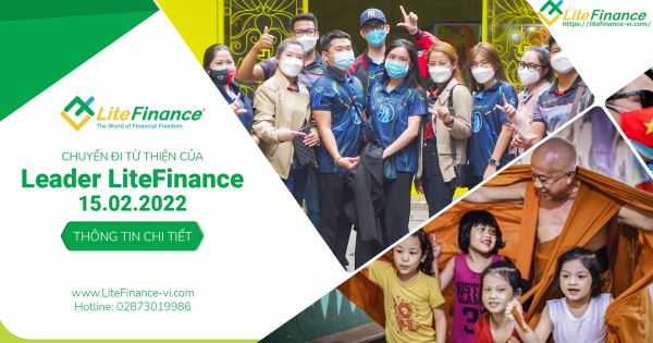 LiteFinance: Lập quỹ tài trợ kinh phí nuôi trẻ mồ côi tại Mái ấm chùa Kỳ Quang
