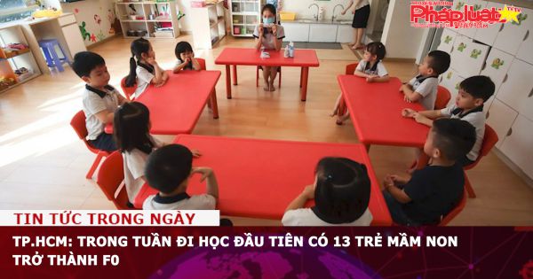 TP.HCM: Trong tuần đi học đầu tiên có 13 trẻ mầm non trở thành F0