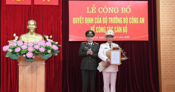 Điều động thiếu tướng Cao Đăng Hưng giữ chức vụ Phó Chánh Văn phòng Bộ Công an