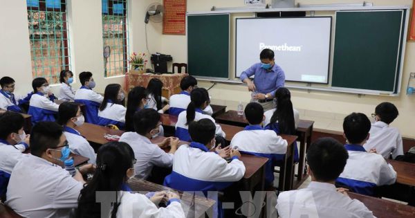 Từ ngày 21/3, Bắc Ninh cho phép học sinh các cấp đến trường