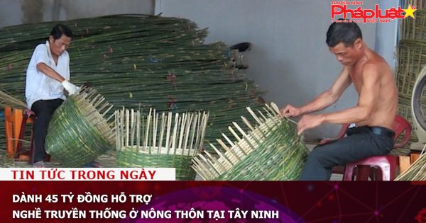 Dành 45 tỷ đồng hỗ trợ nghề truyền thống ở nông thôn tại Tây Ninh