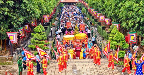Lễ hội Giỗ Tổ Hùng Vương chính thức được khai mạc tại TP.HCM