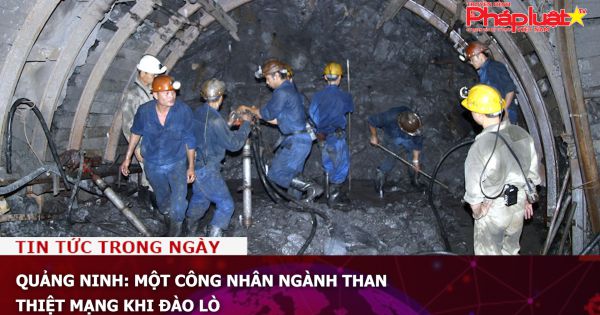 Quảng Ninh: Một công nhân ngành than thiệt mạng khi đào lò