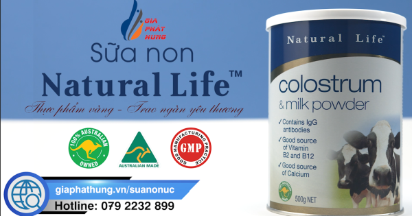 Sữa non Úc Natural Life: Thực phẩm vàng - Trao ngàn yêu thương