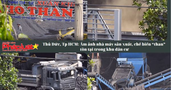 Thủ Đức, Tp.HCM: Ám ảnh nhà máy sản xuất, chế biến than tồn tại trong khu dân cư