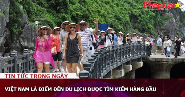 Việt Nam là điểm đến du lịch được tìm kiếm hàng đầu