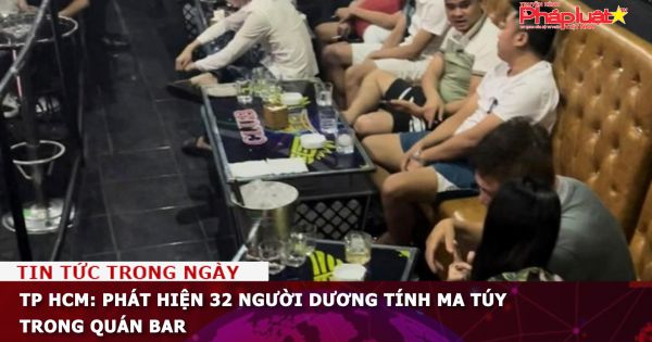 TP HCM: Phát hiện 32 người dương tính ma túy trong quán bar