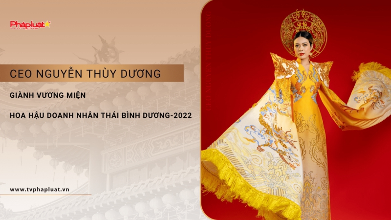 CEO Nguyễn Thùy Dương giành vương miện Hoa hậu doanh nhân Thái Bình Dương-2022