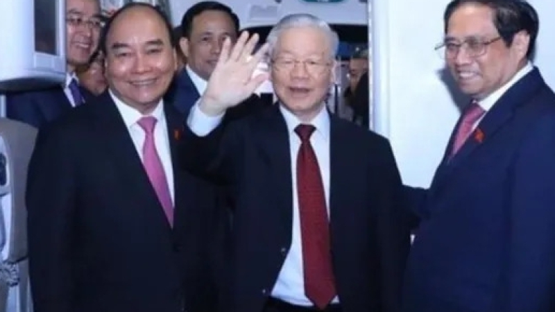 Tổng Bí thư Nguyễn Phú Trọng kết thúc tốt đẹp chuyến thăm chính thức Trung Quốc