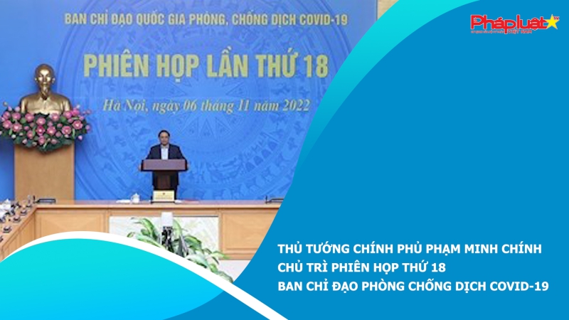 Thủ tướng Chính phủ Phạm Minh Chính chủ trì Phiên họp thứ 18 Ban Chỉ đạo phòng chống dịch COVID-19