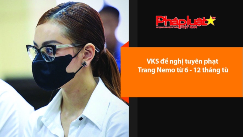 VKS đề nghị tuyên phạt Trang Nemo từ 6 - 12 tháng tù