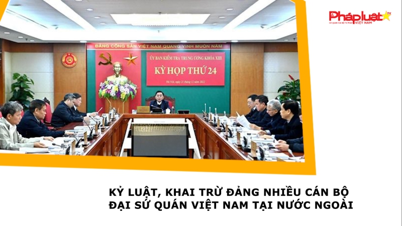 Kỷ luật, khai trừ Đảng nhiều cán bộ Đại sứ quán Việt Nam tại nước ngoài