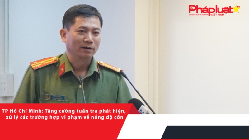 TP Hồ Chí Minh: Tăng cường tuần tra phát hiện, xử lý các trường hợp vi phạm về nồng độ cồn