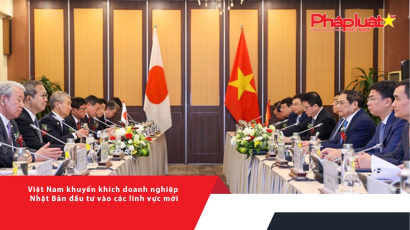 Việt Nam khuyến khích doanh nghiệp Nhật Bản đầu tư vào các lĩnh vực mới