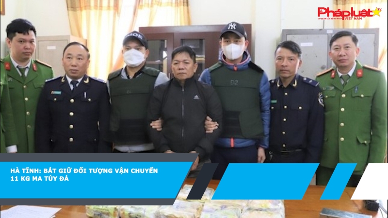 Hà Tĩnh: Bắt giữ đối tượng vận chuyển 11 kg ma túy đá