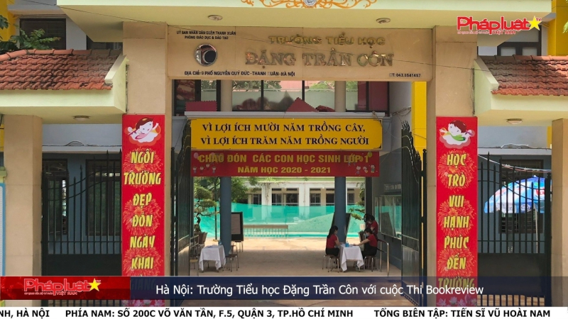 Hà Nội: Trường Tiểu học Đặng Trần Côn với cuộc Thi Bookreview