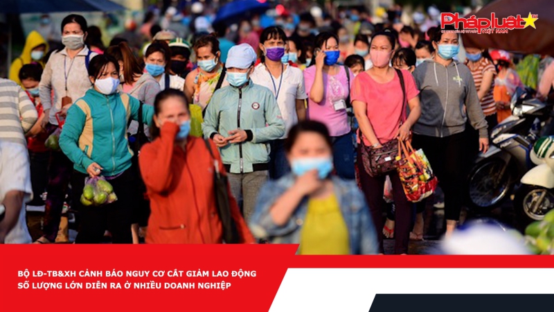 Bộ LĐ-TB&XH cảnh báo nguy cơ cắt giảm lao động số lượng lớn diễn ra ở nhiều doanh nghiệp