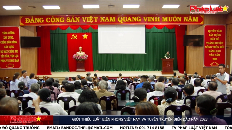 Giới thiệu Luật Biên phòng Việt Nam và tuyên truyền biển đảo năm 2023