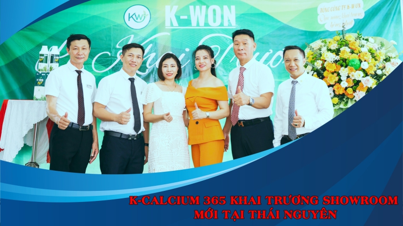 K-Calcium 365 khai trương Showroom mới tại Thái Nguyên