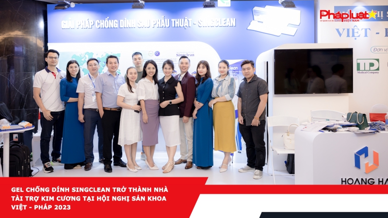 Gel chống dính SINGCLEAN trở thành nhà tài trợ Kim cương tại Hội nghị sản khoa Việt - Pháp 2023
