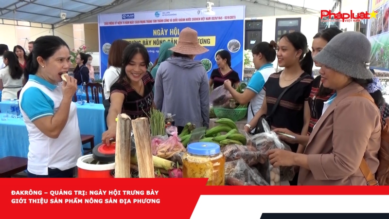 Đakrông – Quảng Trị: Ngày hội trưng bày giới thiệu sản phẩm nông sản địa phương