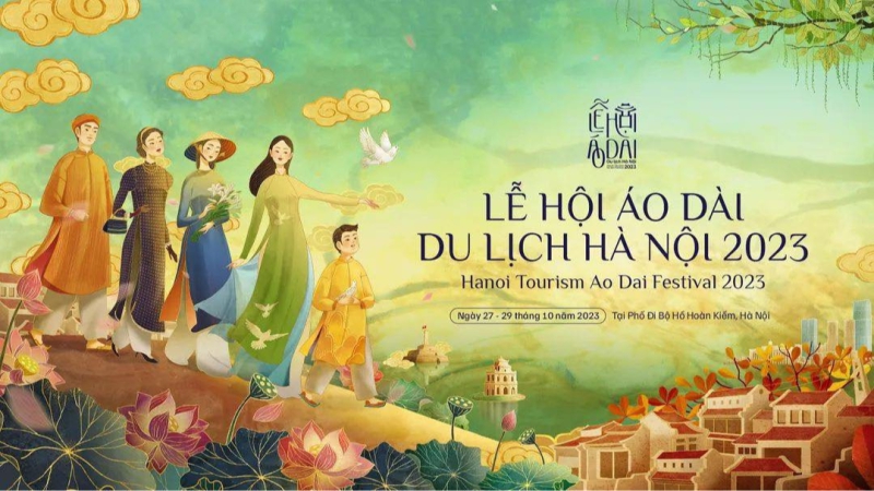 Chương trình nghệ thuật “Khám phá nét son Hà Nội” mở đầu cho “Lễ hội áo dài du lịch Hà Nội” năm 2023