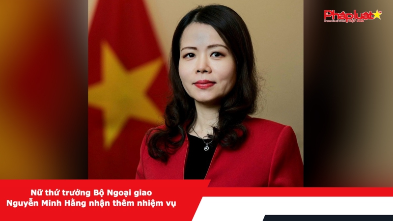 Nữ thứ trưởng Bộ Ngoại giao Nguyễn Minh Hằng nhận thêm nhiệm vụ