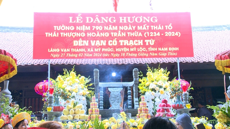 Tưởng niệm 790 năm ngày mất Thái thượng hoàng Trần Thừa (1234 - 2024)