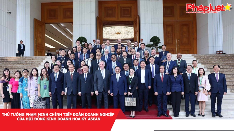 Thủ tướng Phạm Minh Chính tiếp Đoàn doanh nghiệp của Hội đồng Kinh doanh Hoa Kỳ-ASEAN