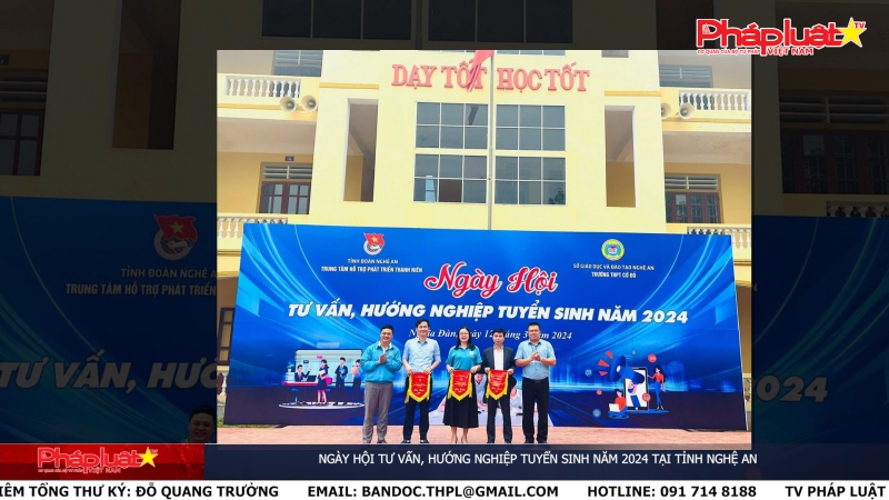 Ngày hội Tư vấn, hướng nghiệp tuyển sinh năm 2024 tại tỉnh Nghệ An