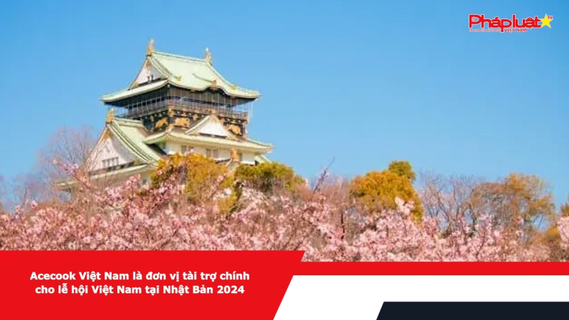Acecook Việt Nam là đơn vị tài trợ chính cho lễ hội Việt Nam tại Nhật Bản 2024