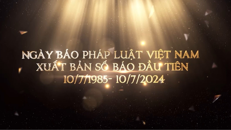 Gala Dinner Kỷ niệm 39 Năm Báo Pháp luật Việt Nam phát hành số đầu tiên (10/7/1985- 10/7/2024)
