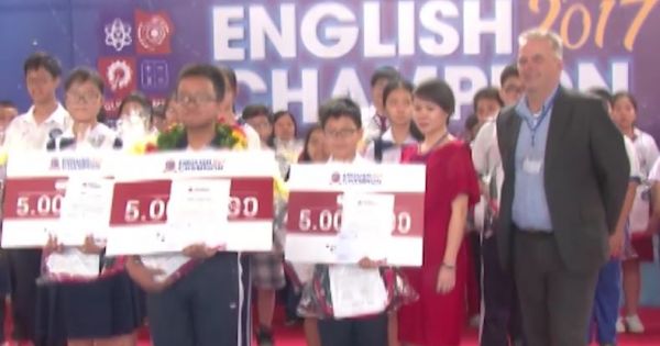 5 học sinh xuất sắc vào chung kết English Champion 2017