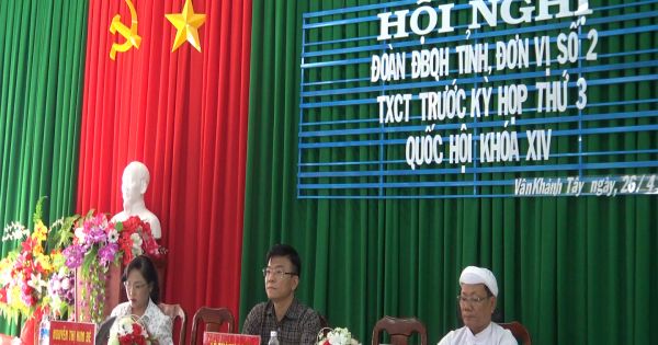 Bộ trưởng Lê Thành Long chia sẻ nguyện vọng chính đáng của dân