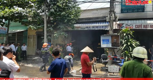 Đà Nẵng: Cháy lớn do chập điện, cả khu dân cư hoảng loạn