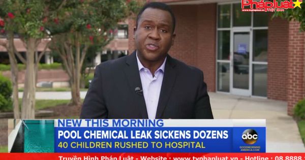 40 trẻ em được đưa tới bệnh viện sau khi hóa chất bị rò rỉ tại hồ bơi YMCA