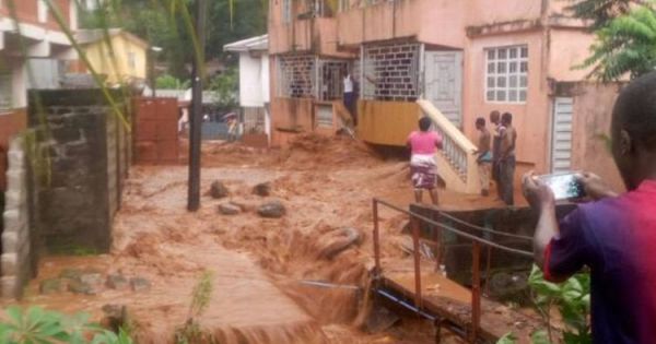 Lũ lụt ở Sierra Leone, hàng trăm người chết