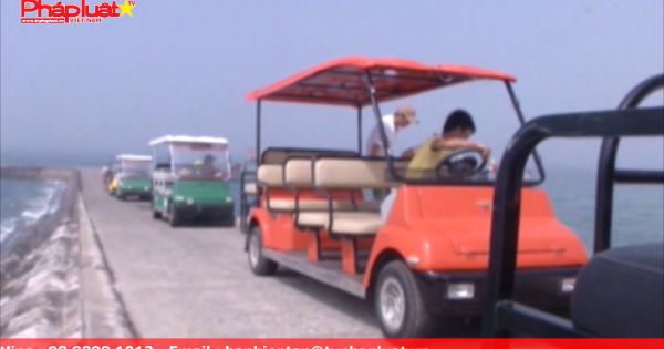 Quảng Ngãi: Thí điểm sử dụng xe 4 bánh gắn động cơ trên đảo lý sơn