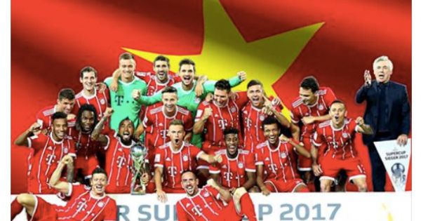 Nhiều đội bóng lớn châu Âu chúc mừng Quốc khánh Việt Nam