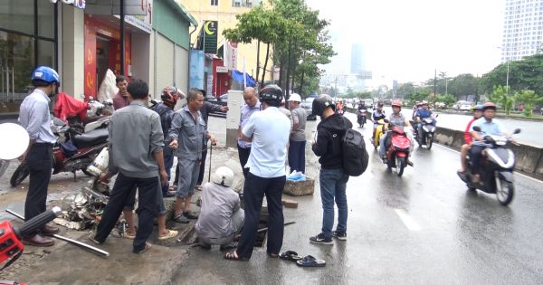 Nghi vấn Siêu máy bơm chống ngập đường Nguyễn Hữu Cảnh bị phá hoại