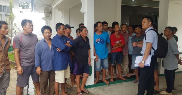 ĐSQ Việt Nam tại Indonesia làm việc với tòa án Ranai, ngư dân Việt trước phiên tòa 16/11