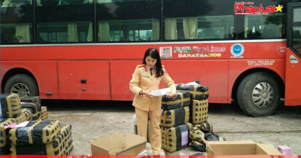 Thanh Hóa: Bắt 1.794 hộp nước hoa ngoại không có giấy tờ